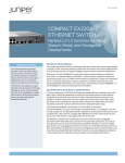 Juniper EX-SFP-1GE-SX network transceiver module