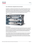 Cisco 2811 Ethernet LAN Multi