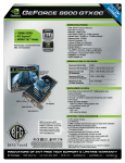 BFG Tech BFGR88768GTXOCE GeForce 8800 GTX graphics card
