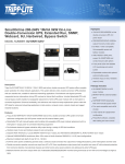 Tripp Lite SmartOnline 200-240V 10kVA 9kW On-Line Double-Conversion UPS, Extended Run, SNMP, Webcard, 6U, Hardwired, Bypass Switch