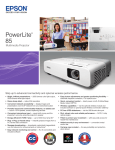 Epson V11H354020 data projector