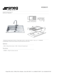 Smeg WSB861R sink