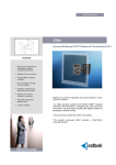 Edbak GD04S-R flat panel wall mount
