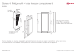 Neff K4664 combi-fridge