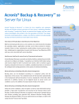 Acronis Backup & Recovery 10 Server for Linux, AAS, ALPE, 50-499u, Ren, FR