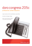 Doro Congress 205