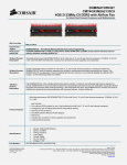 Corsair CMT4GX3M2A2133C9 memory module