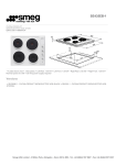 Smeg SE435EB-1 hob