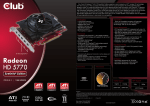 CLUB3D Radeon HD 5770 AMD 1GB