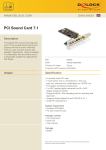 DeLOCK PCI Sound Card 7.1