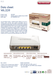 Sitecom Wireless adsl 2+ Modem Router 300N