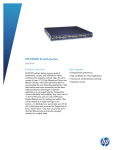 Hewlett Packard Enterprise E5500-24 Switch