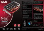 CLUB3D CGAX-H56724I AMD 1GB graphics card
