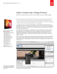 Adobe Creative Suite Design Premium, Win, ES