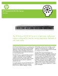 HP ProLiant DL120 G6 X3430 1P 4GB-U 250GB LFF SATA 400W PS Server/TV