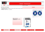 T'nB Double &ldquo;Transparent&rdquo;