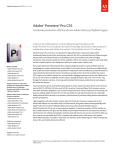Adobe Premiere Pro CS5, Acad, Mac, EN