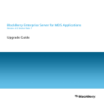 BlackBerry Enterprise Server 4.1 for MDS Applications, 5u