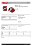 NGS Red Flash Light 2.0