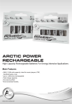 ARCTIC Power AA Rechargable 4-pk