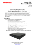 Toshiba MAS-2U-XPPRO-R3 server