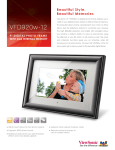 Viewsonic VFD-920W-12 digital photo frame