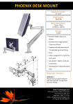 Comrac COMLA9C1 Phoenix Desk Mount