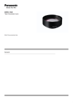 Panasonic DMW-LT52E camera lense