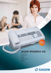 Sagem PhoneFax 43 S