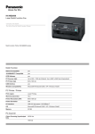 Panasonic KX-MB2000GXB multifunctional