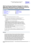 IBM Tivoli FlashCopy Mgr V2.1, TB, 33-64w, 1Y, MNT