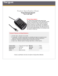 Targus Numeric Keypad