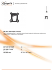 Vogel's PFI 3010 Flat display interface