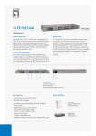 LevelOne POH-1250 network switch