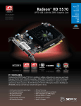 XFX HD-557X-ZNF2 AMD 1GB graphics card
