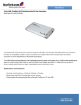 StarTech.com 2.5in USB FireWire SATA External Hard Drive Enclosure
