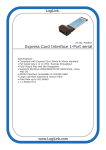 LogiLink Serial Express Card