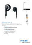 Philips In-Ear Headphones SHE2860