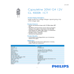 Philips Capsuleline 20W