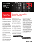 Brocade FLS648 network switch