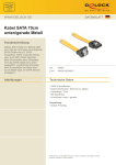 DeLOCK 0.7m SATA Cable