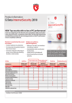 G DATA InternetSecurity 2010 1PC