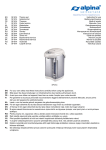 Alpina SF-814 Thermo pot 4.0 L