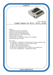 LogiLink Cable tester