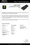 PNY TCSC2070-PB NVIDIA Tesla C2070 6GB graphics card
