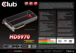 CLUB3D HD5970 DiRT 2 Edition 2GB