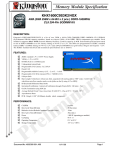 Kingston Technology HyperX KHX1600C9S3K2/4GX memory module