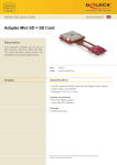DeLOCK Adapter MiniSD/SD Card