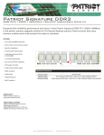 Patriot Memory 3GB DDR3 PC3-12800 TC Kit