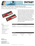 Patriot Memory 4GB DDR3 PC3-10666 DC Kit